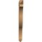 Ekena Millwork Funston Arts & Crafts Rough Sawn Bracket, Western Red Cedar, 4"W x 40"D x 48"H BKT04X40X48FST03RWR - alternate 3